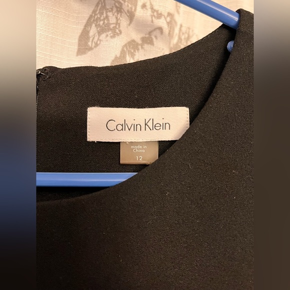 Calvin Klein Basic Sleeveless Formal Dress - Picture 2 of 6